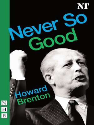 cover image of Never So Good (NHB Modern Plays)
